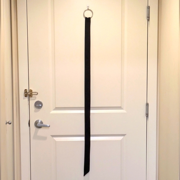 Vintage Swob M Black and Red Patterned Co-Ord Set with Belt - SEE SIZE NOTES - Picture 16 of 16